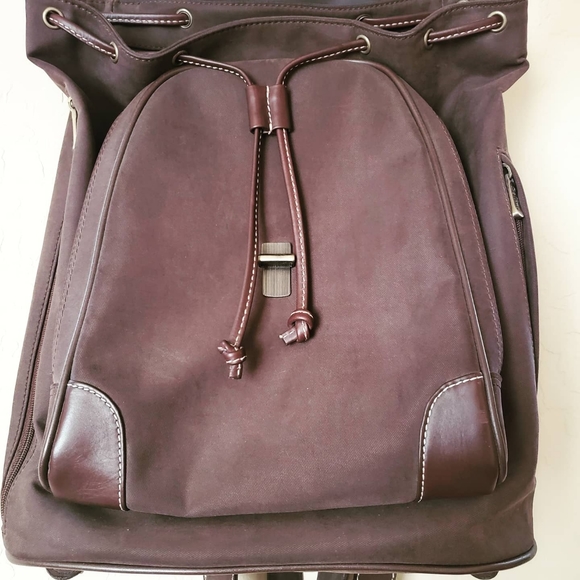 AZ NFL Cardinal's Football Leather Backpack - Picture 4 of 7